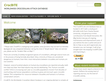 Tablet Screenshot of crocodile-attack.info